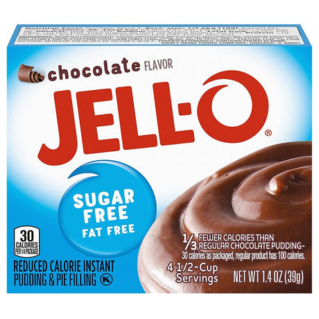 Jell-O Sugar Free Chocolate Pudding 1.4Oz (39G) (Case of 24)