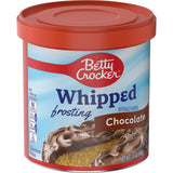 Betty Crocker Whipped Chocolate Frosting 340G (12oz) (Case of 8)