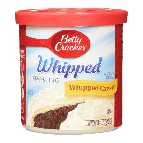 Betty Crocker Whipped Cream Frosting 340G (12oz) (Case of 8)