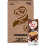 Coffee Mate Cafe Mocha Liquid Coffee Creamer 0.375Oz X 50 (Case of 4)