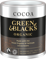 Green & Blacks Organic Cocoa 125G (Case of 6)