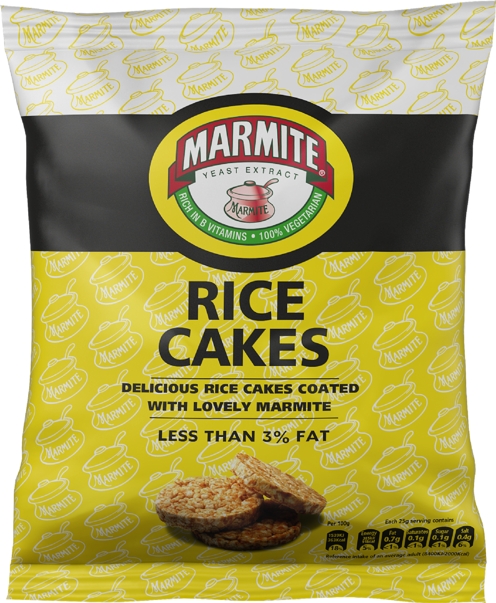 Marmite Mini Rice Cakes 25G (Case of 12)