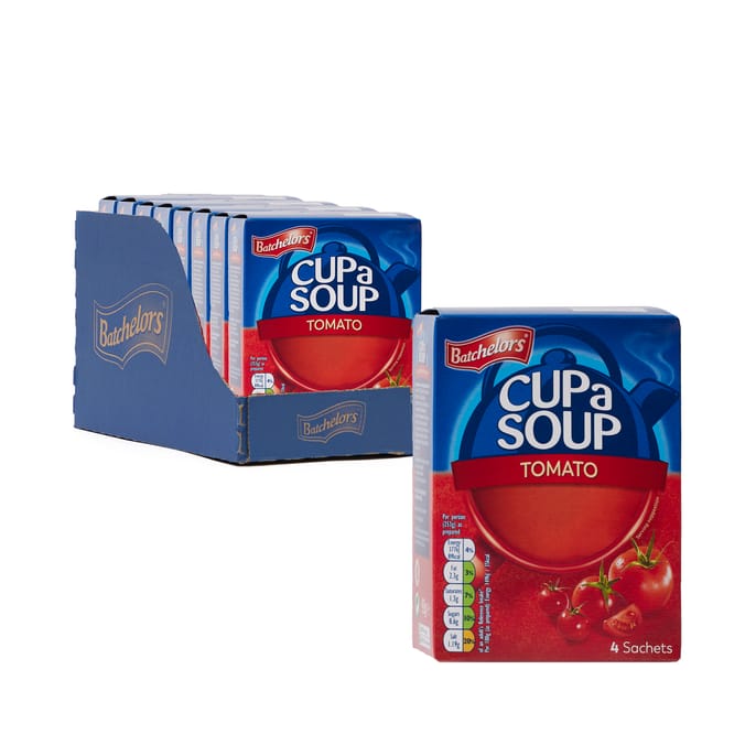 Batchelors Cup A Soup Tomato 4 Pack 93G (Case of 9)