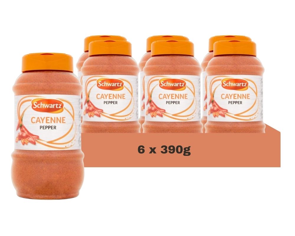 Schwartz Cayenne Pepper 390G (Case of 6)