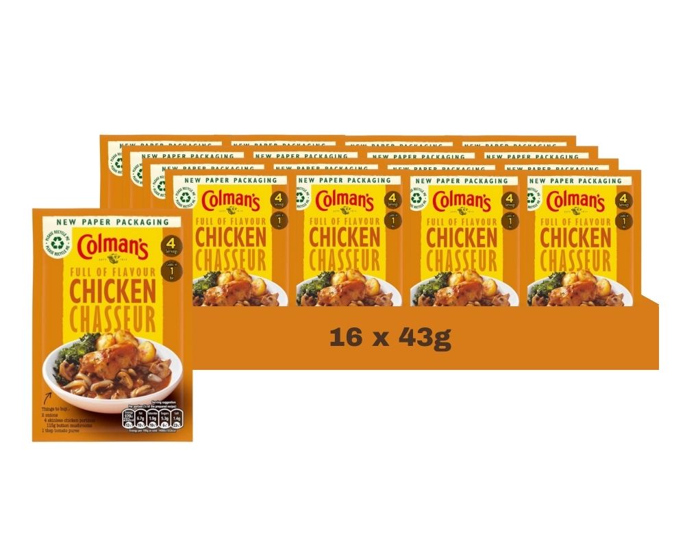 Colman's Chicken Chasseur Mix 43G (Case 16)