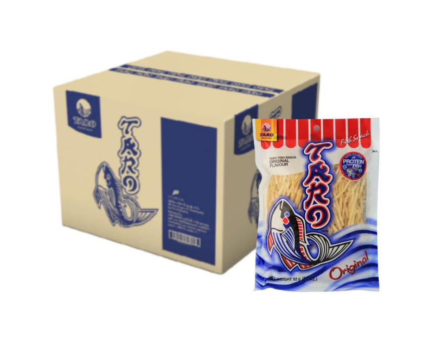 Taro Fish Snack Original Flavour 52G (Case of 36)