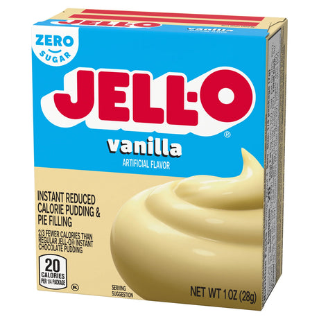 Jell-O Sugar Free Vanilla Pudding 1Oz (28G)