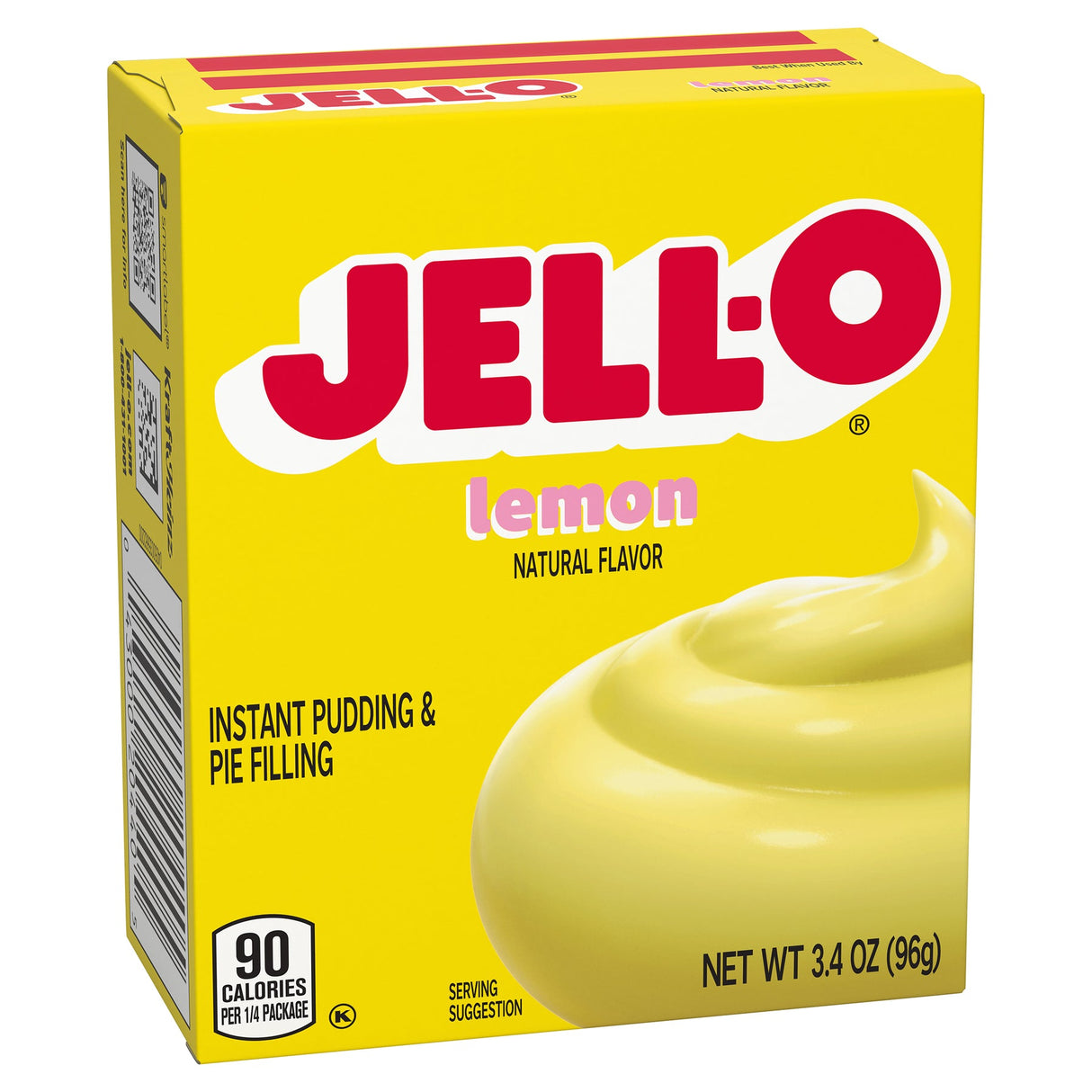 Jell-O Lemon Pudding Instant Mix 96G