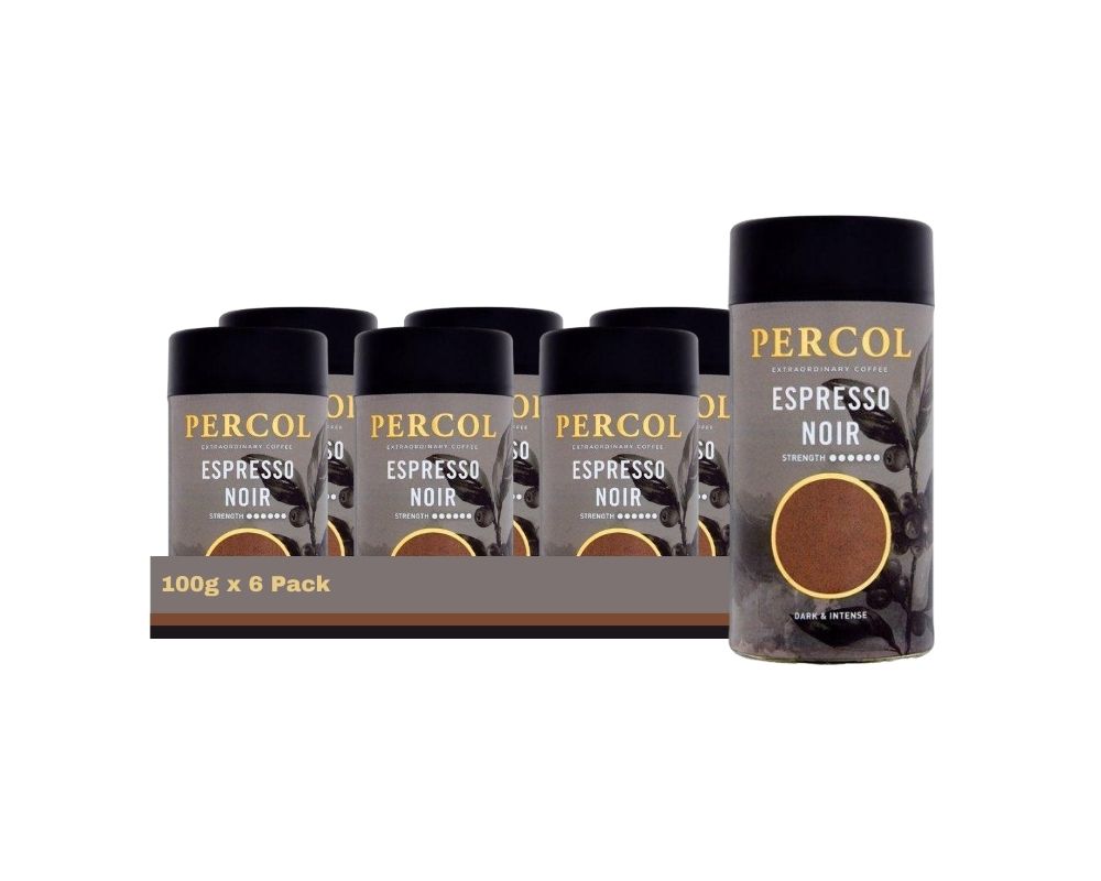 Percol Espresso Instant Coffee 100G (Case of 6)