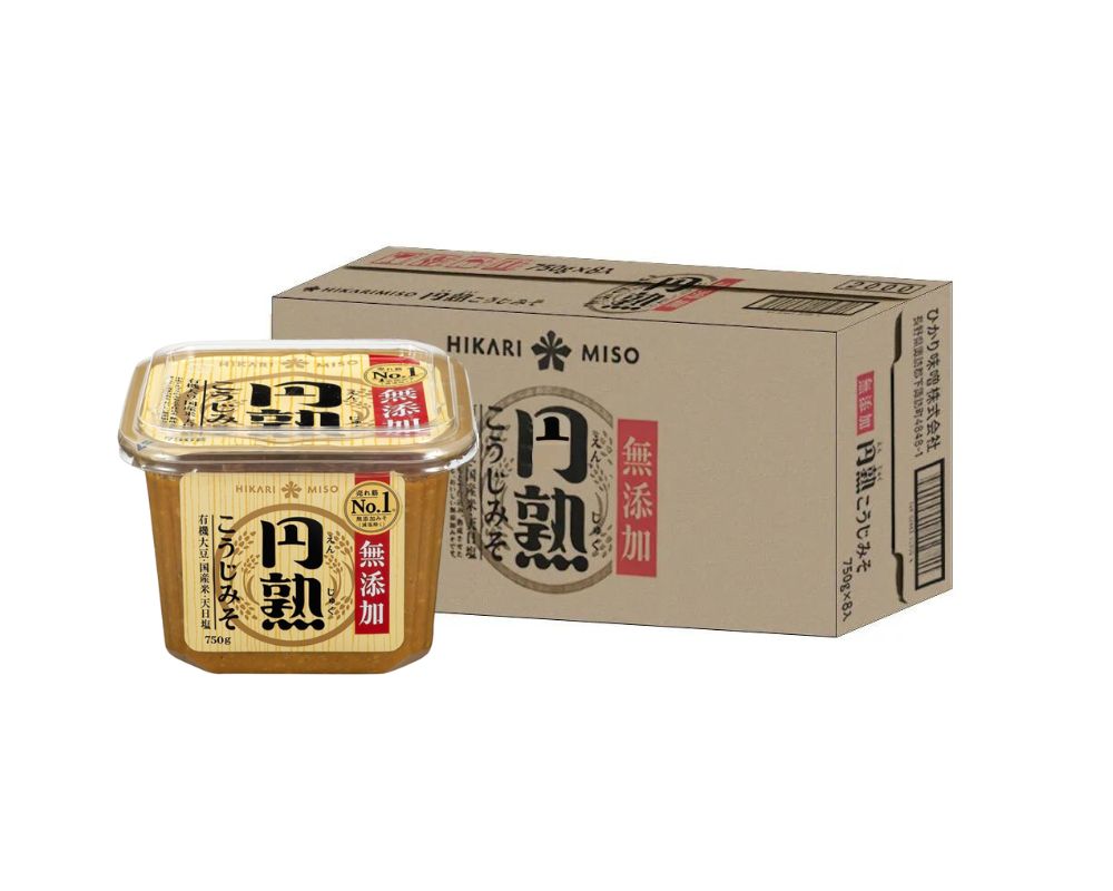 Hikari Miso Mutenka Koji Miso All Natural 750G (Case of 8)