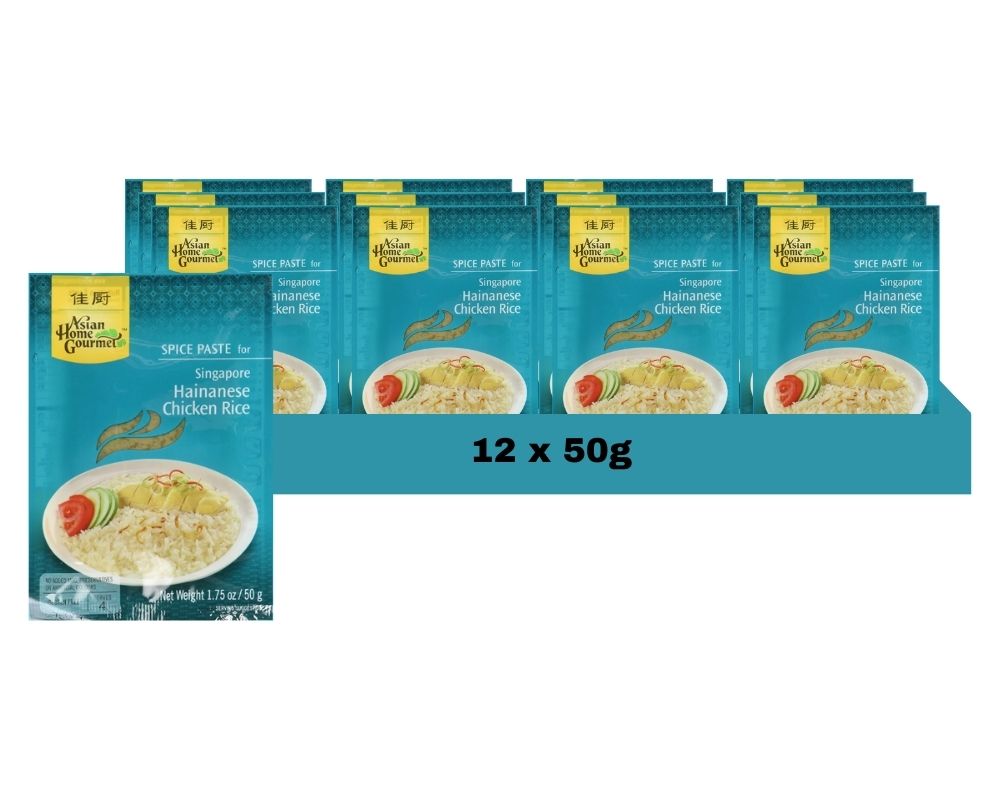 Asian Home Gourmet Hainanese Chicken Rice Paste 50G (Case of 12)