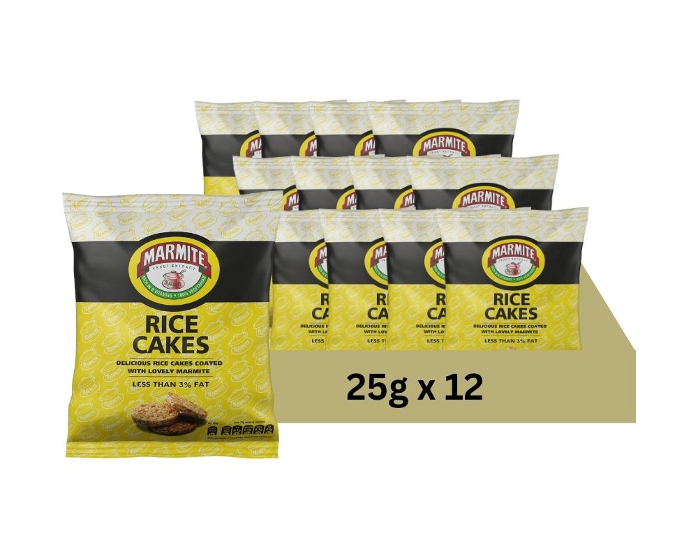 Marmite Mini Rice Cakes 25G (Case of 12)