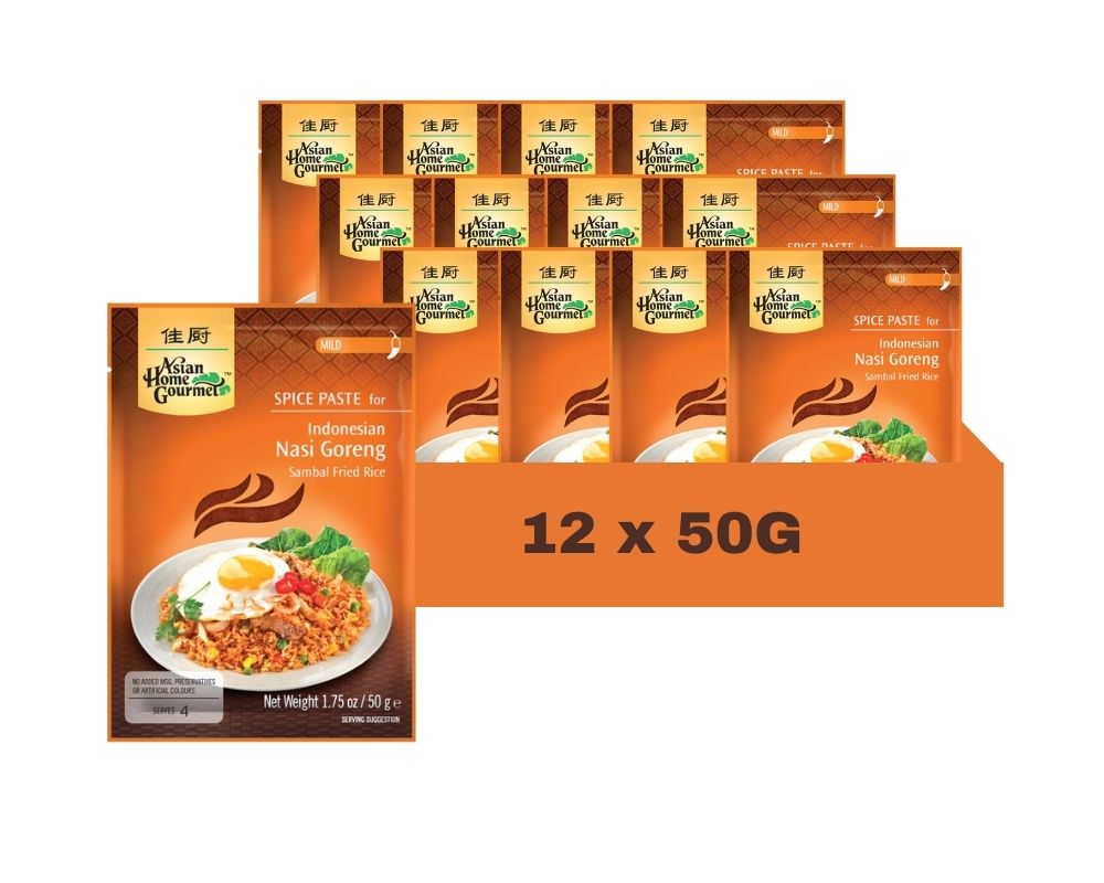 Asian Home Gourmet Indonesian Nasi Goreng Paste 50G (Case of 12)