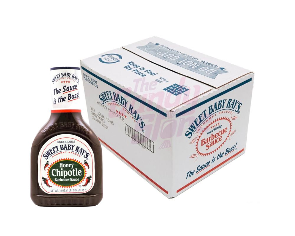 Sweet Baby Ray's Honey Chipotle Sauce 18Oz (Case of 12)