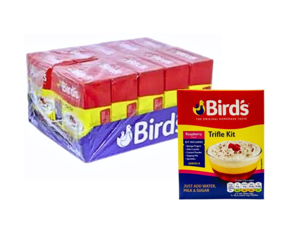 Birds Trifle Raspberry 141G (Case of 10)