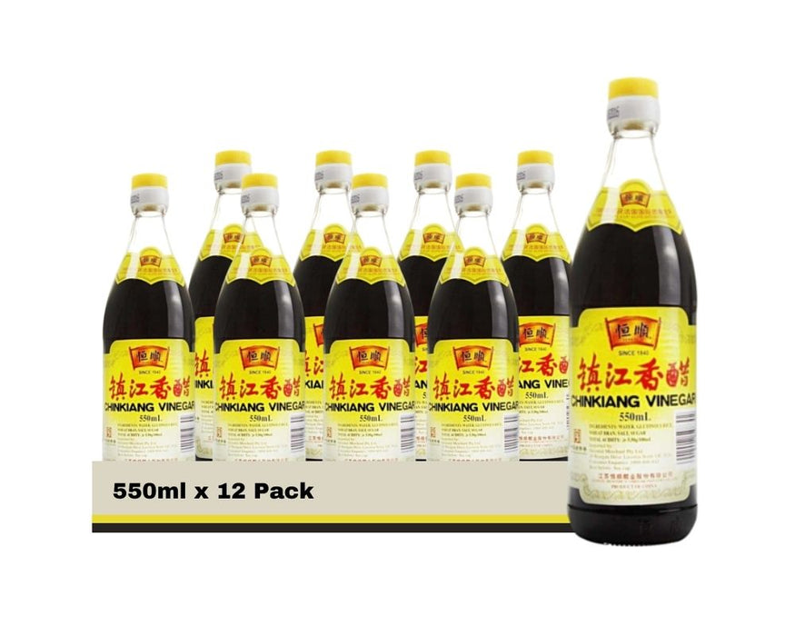 Heng Shun Chinkiang Vinegar 550Ml (Case of 12)