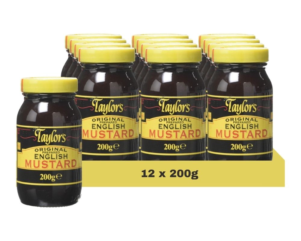 Taylors Original English Mustard 200G (Case of 12)