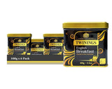 Twinings English Breakfast Loose Tin 100G (Case of 6)