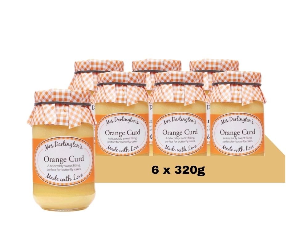 Mrs Darlington - Orange Curd 320G (Case of 6)