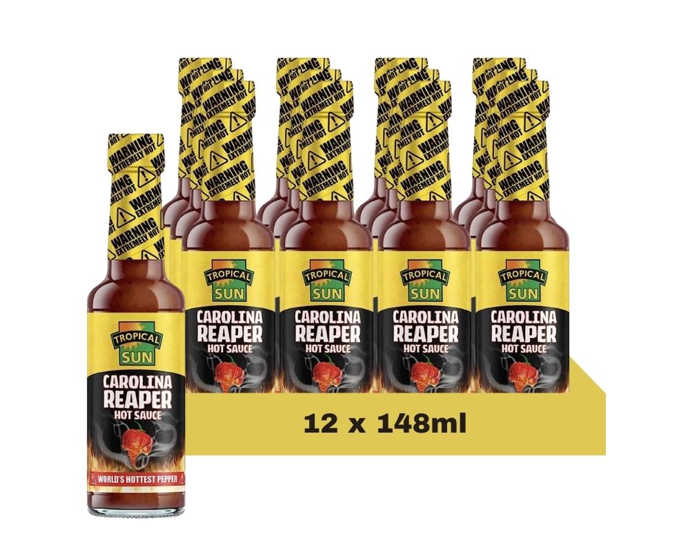 Tropical Sun Carolina Reaper Sauce 148ML (Case of 12)