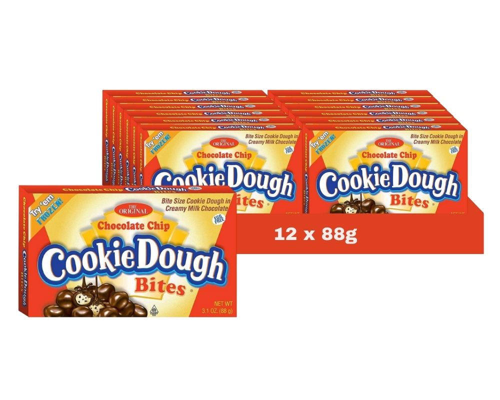 Cookie Dough Bites - Chocolate Chip 88G (Case of 12)