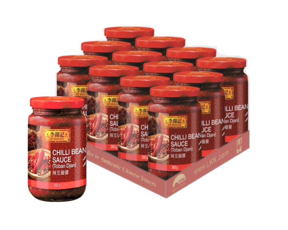 Lee Kum Kee Chilli Bean Sauce-Toban Djan 368G (Case of 12)