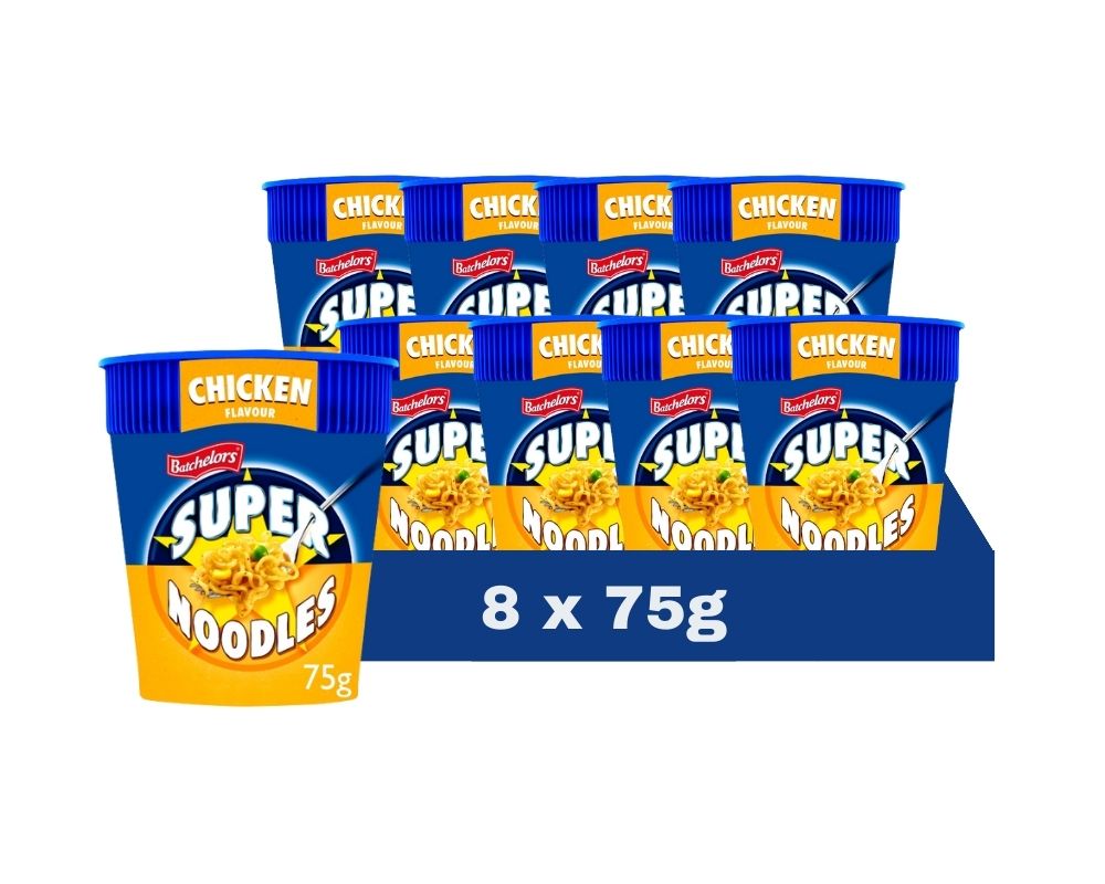 Batchelor's Super Noodles Chicken Pot 75G (Case 8)