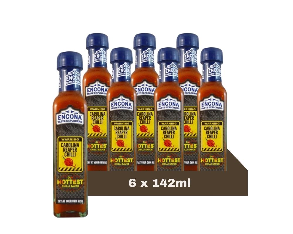 Encona Carolina Reaper Chilli Sauce 142ML (Case of 6)