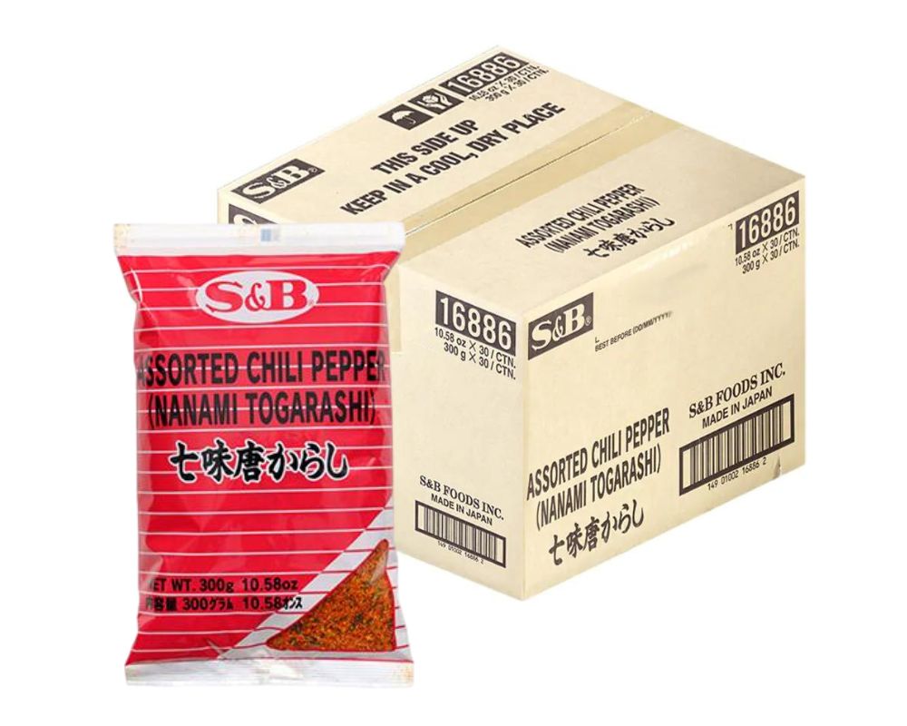 S&B Shichimi Togarashi 300G (Case of 30)