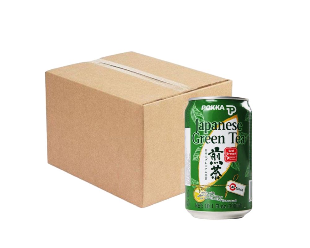 Pokka Japanese Green Tea 300ML (Case of 24)