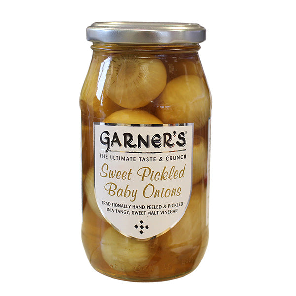 Garner's Sweet Pickled Baby Onions 454G (Case of 6)