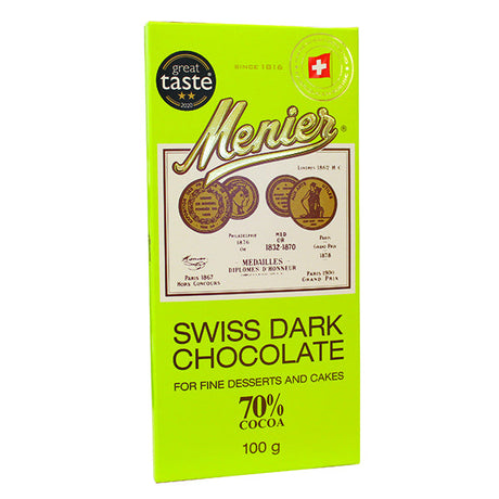 Menier Cooking Chocolate 70 Cocoa 100G (Case 20)