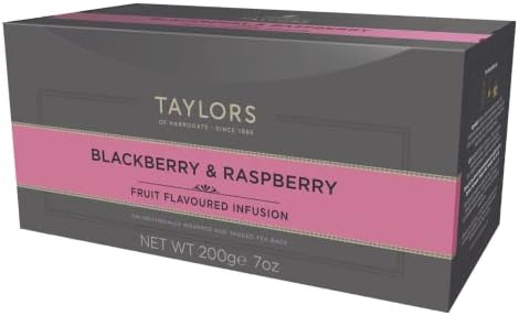 Taylors Of Harrogate Blackberry & Raspberry Wrapped Tea Bags 100s (200G)