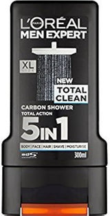 L'Oreal Men Expert 5in1 Total Clean Shower Gel 300ML