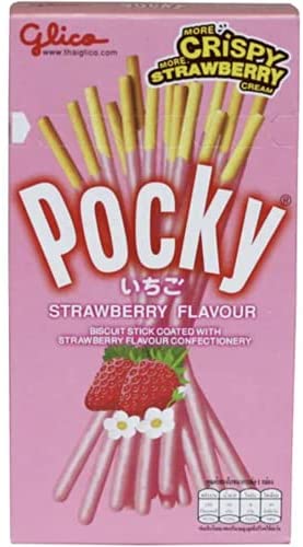 Glico Pocky Strawberry 45G (Case of 10)