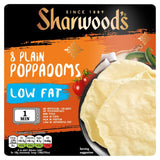 Sharwood's XL Plain Poppodums Low Fat 8pk (94G)