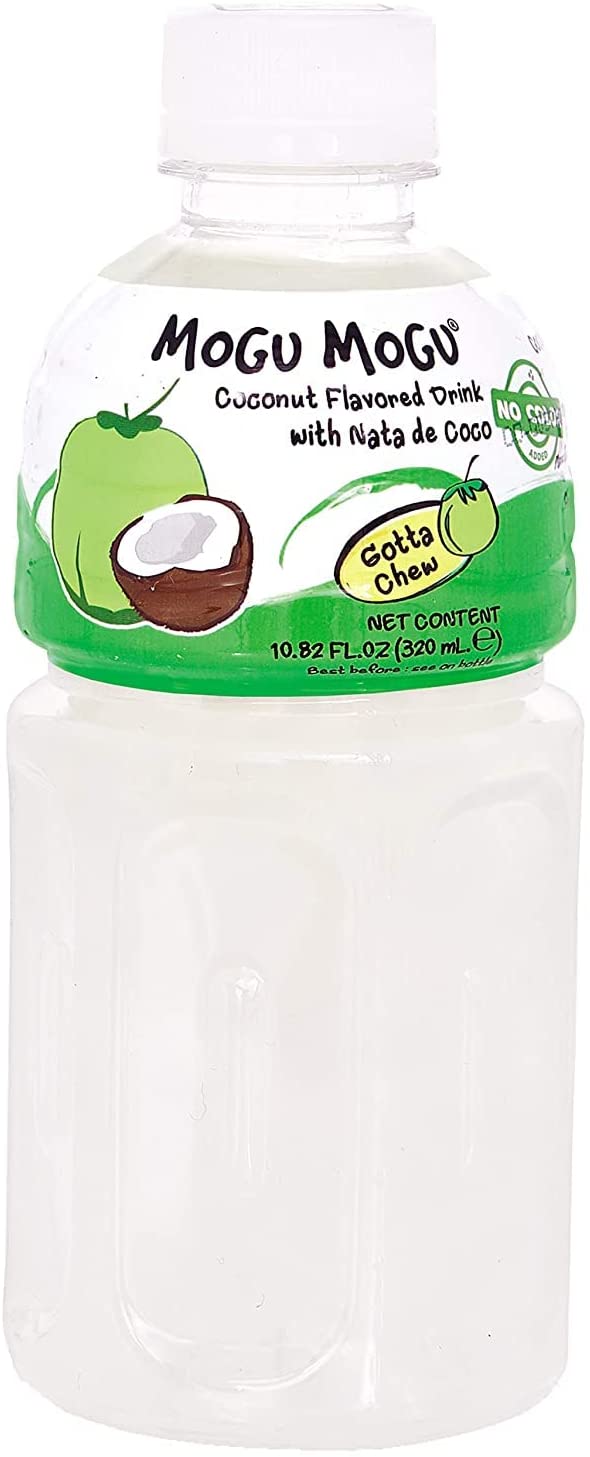 Mogu Mogu Drink With Nata De Coco Coconut Flavour 320Ml (Case of 24)