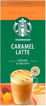 Starbucks Premium Instant Coffee Caramel Latte Sachets (5x23G)