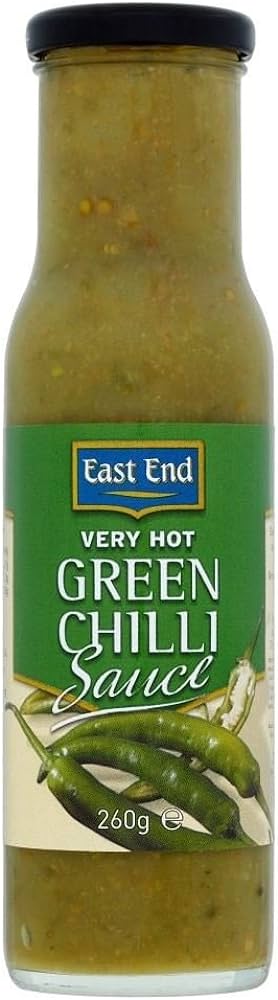 East End Very Hot Green Chilli 260G