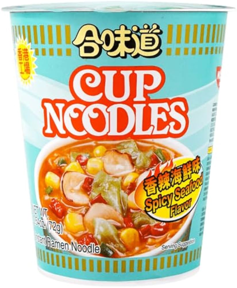 Nissin Spicy Sea Cup Noodles 72G