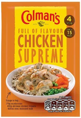 Colmans Chicken Supreme Mix 38G (Case of 16)