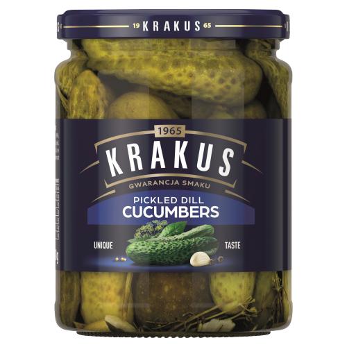 Krakus Dill Pickle Cucumbers 490G