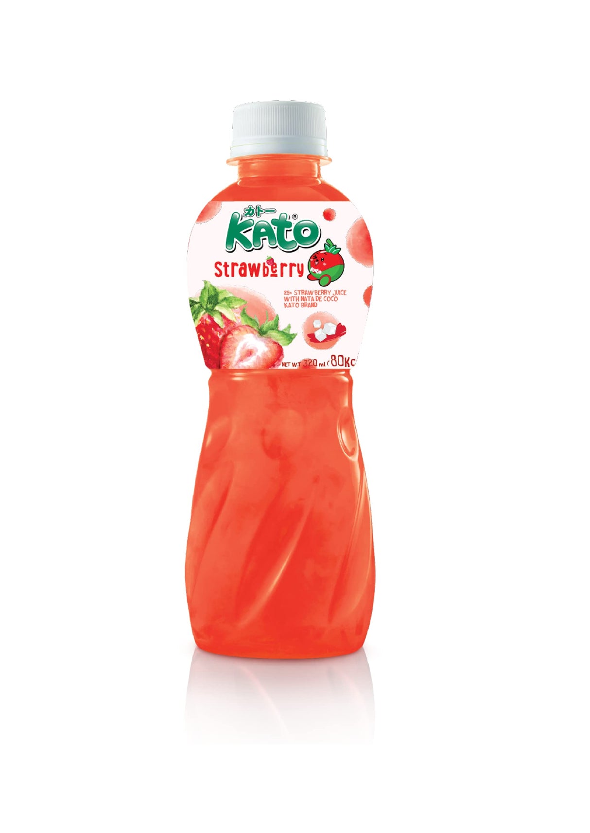 Kato Nata De Coco Strawberry 320ml (Case of 24)