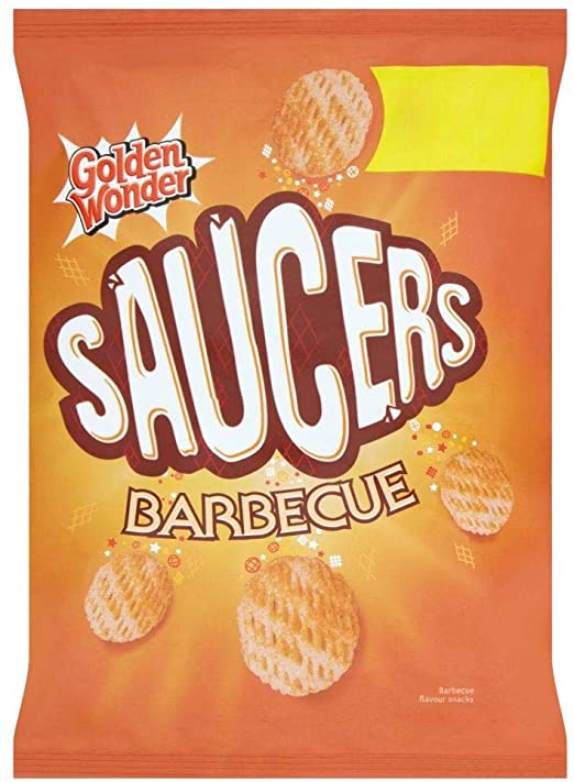 Golden Wonder Saucers Bbq 65G (Case of 15)