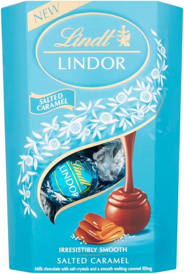 Lindt Lindor Salted Caramel Truffles Box 200G