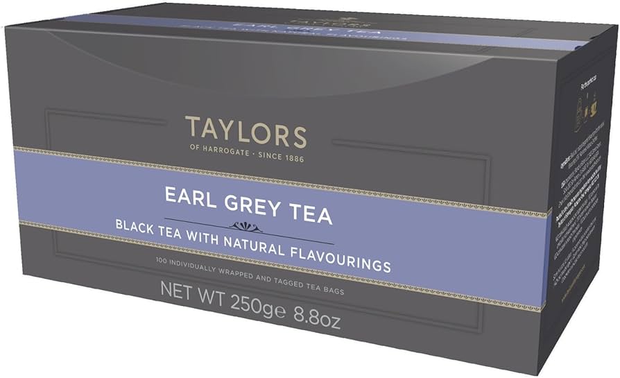 Taylors Of Harrogate Earl Grey Tea Bags 100s (250G)