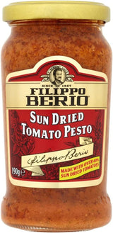 Filippo Berio Pesto Sundried Tomato 190G (Case of 6)