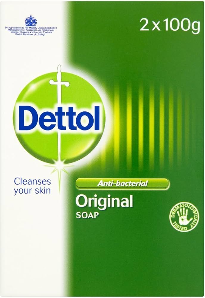 Dettol Bar Soap Original 2x100G