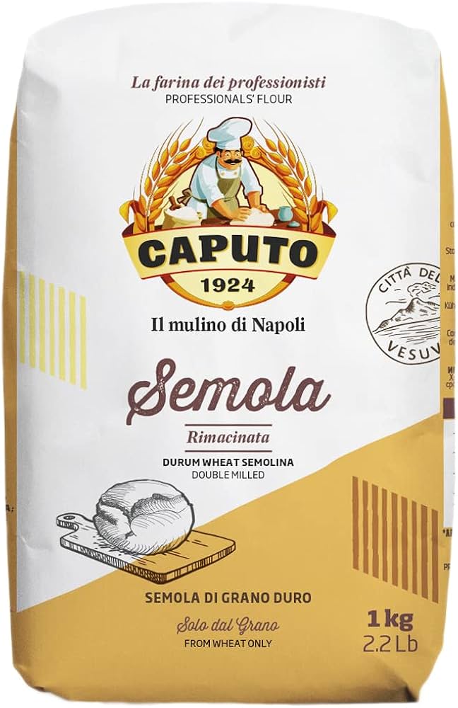 Caputo Semolina Rimacinata 1KG (Case of 10)