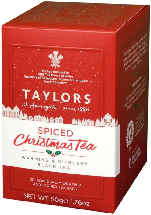 Taylor's Spiced Christmas Teabags 20s (50G)